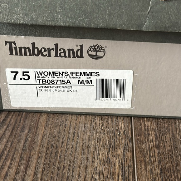 NWOT Timberland Glancy on Wheat - Picture 3 of 9